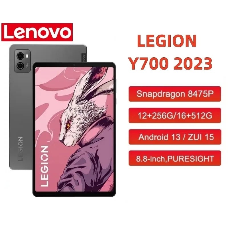 Lenovo Legion Y700 2023 Gaming Android Wi-Fi Tablet No COD