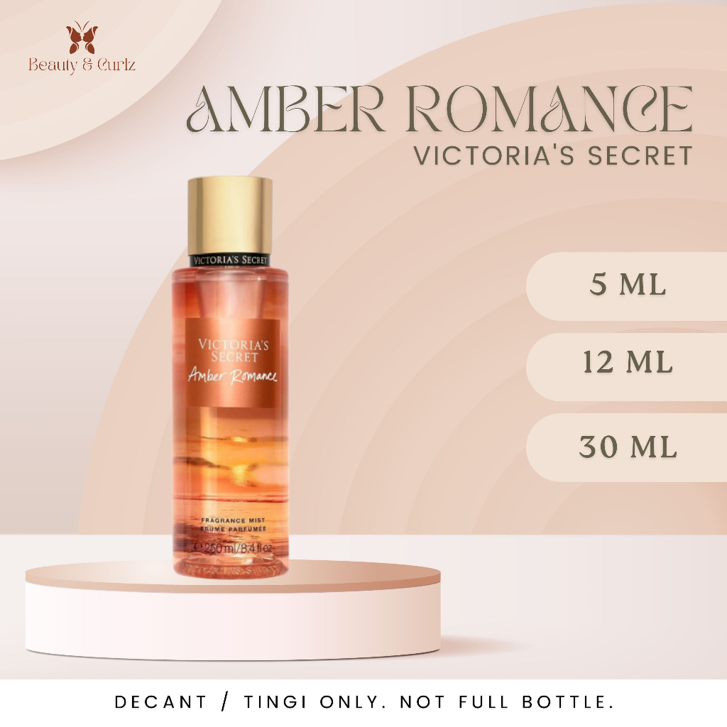 AMBER ROMANCE Victoria Secret 5mL 12mL 30mL Shopee Philippines