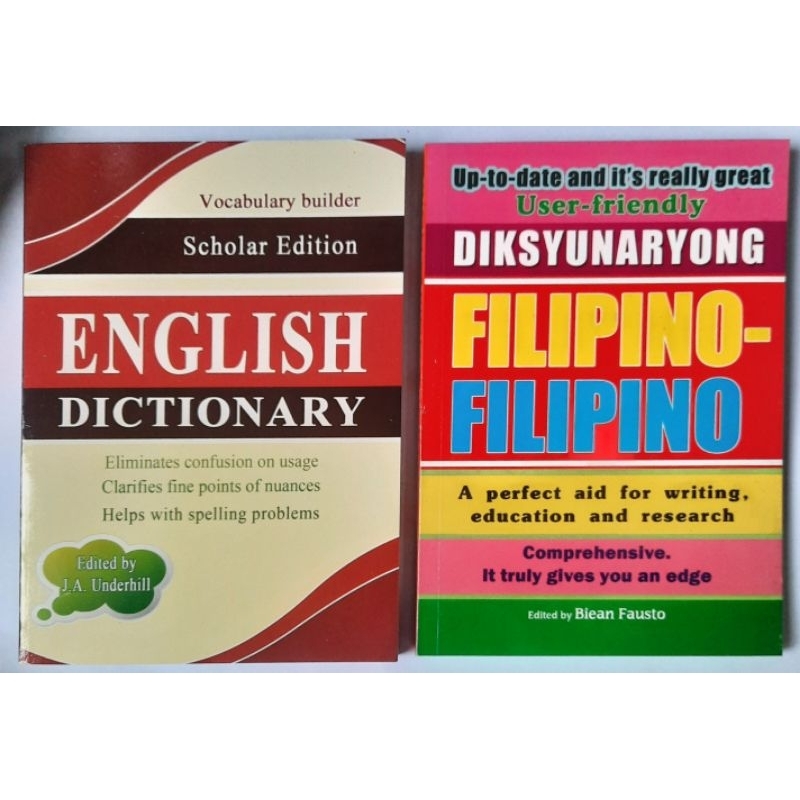 English Dictionary at Diksyunaryong FilipinoFilipino sold per piece Shopee Philippines