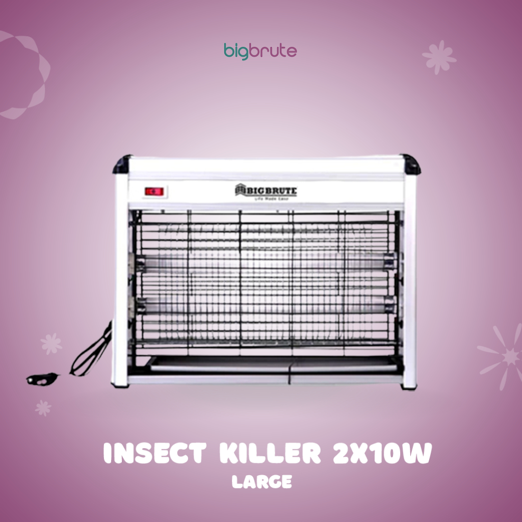 Big Brute Insect Killer 2x10W LARGE Mosquito Killer Heavy Duty | Shopee ...