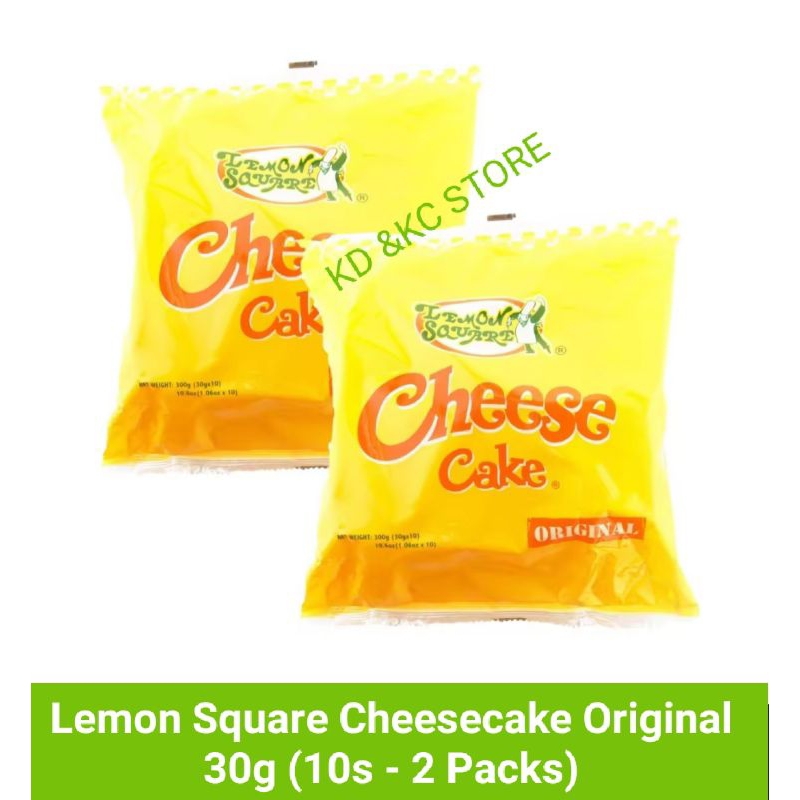 Lemon Square Cheesecake Original 30g 10s 2 Packs Shopee Philippines 2087