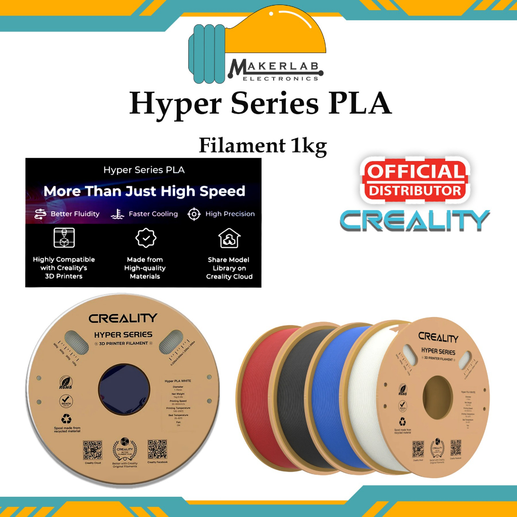 Creality Hyper Series PLA Filament 1.75mm 1KG | Shopee Philippines