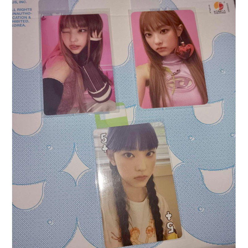 Newjeans Haerin Wink Diesel OMG photocard Set | Shopee Philippines