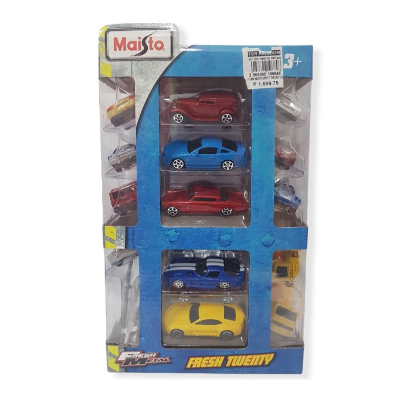 Maisto Fresh Metal 20 Packs Die-cast | Shopee Philippines