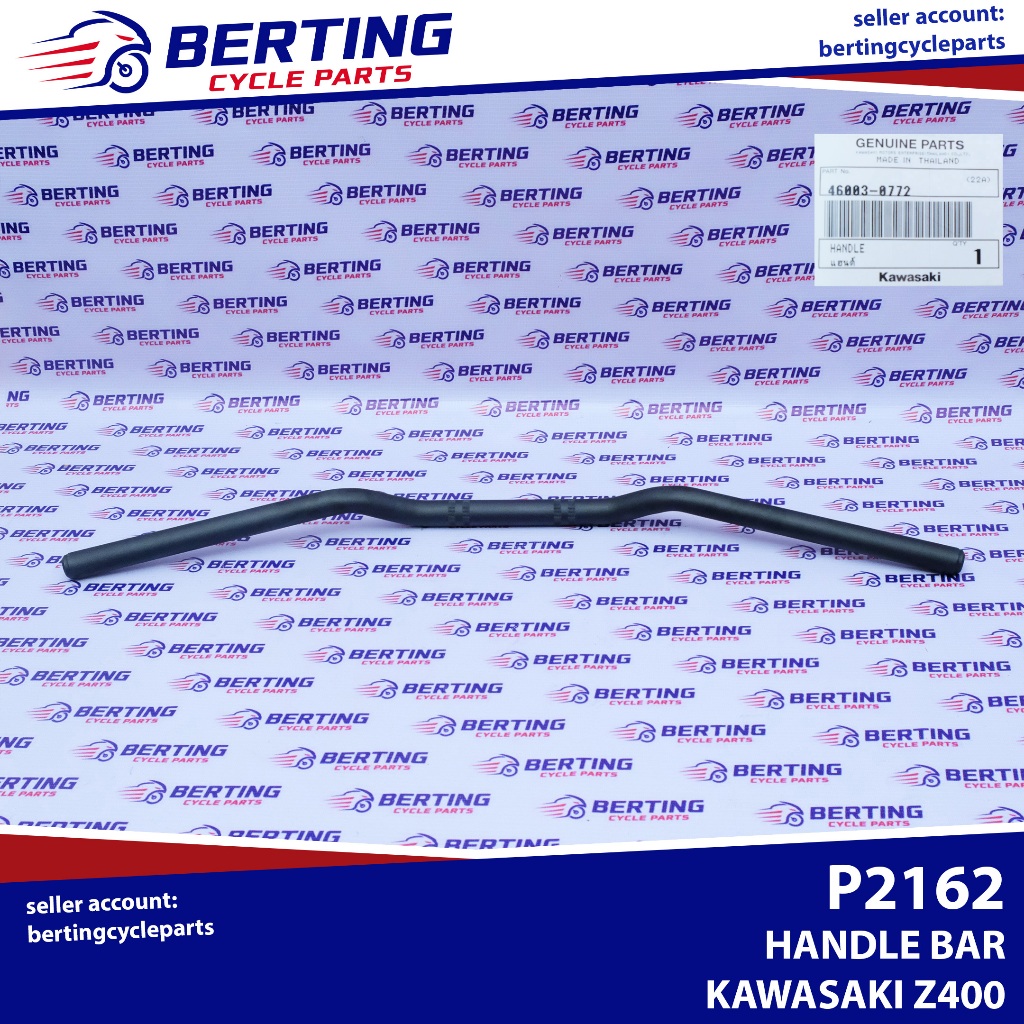 HANDLEBAR HANDLE BAR Kawasaki Z400 Genuine 460030772 Shopee Philippines