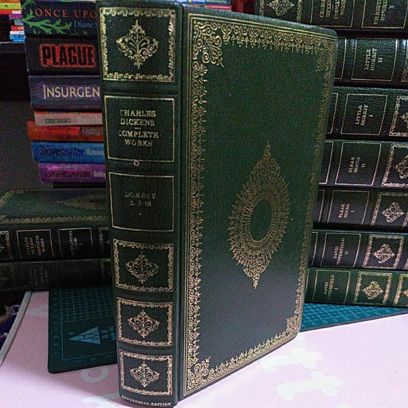 Complete Works of Charles Dickens Centennial Edition Leather Bound