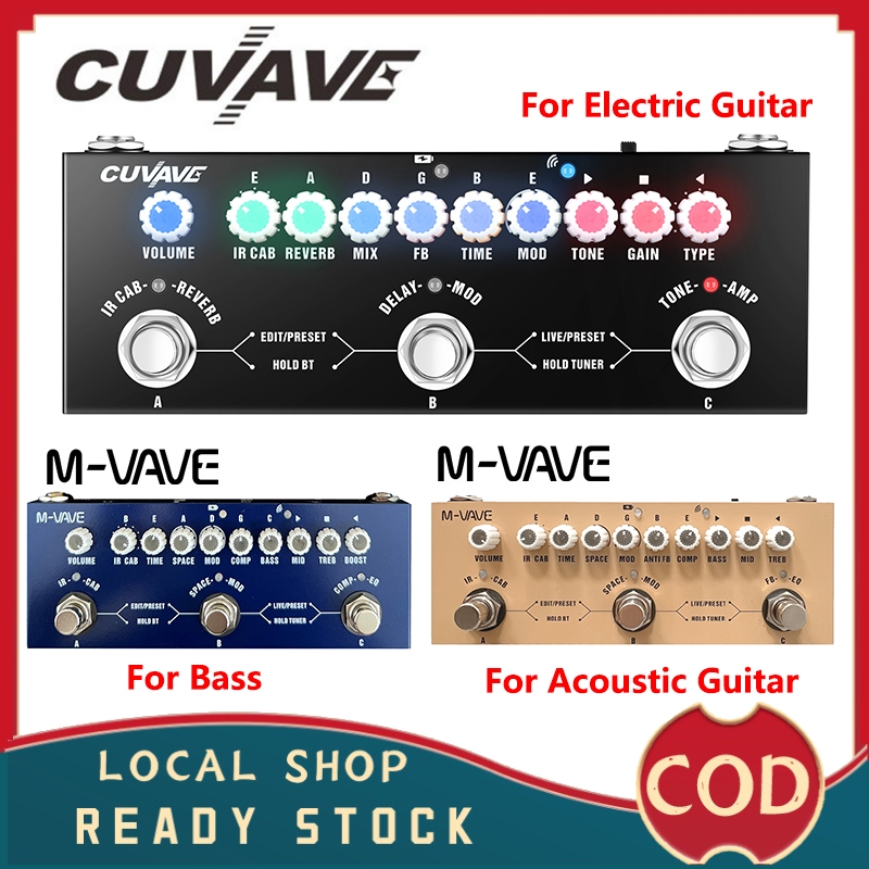 [Ready] M-VAVE / CUVAVE CUBE BABY Bass Effect Pedal Electric Guitar ...