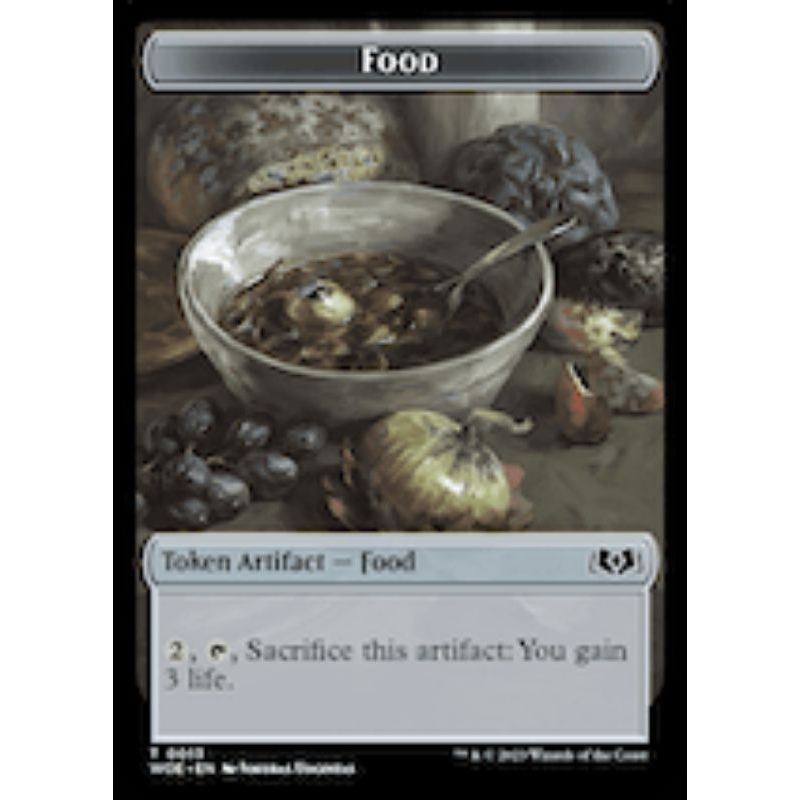 Food (token) WOE Common MTG Cards (WotC) Shopee Philippines