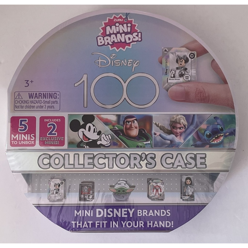 Zuru Disney Mini Brands Collector's Case Disney 100 Platinum/Series 1 ...