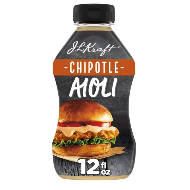 J.L. Kraft Chipotle Aioli with Chipotle Peppers (12 fl oz Squeeze