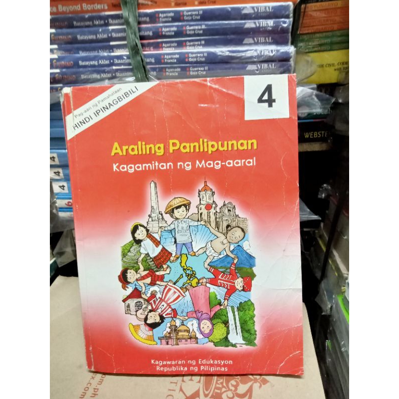 Araling Panlipunan Grade 4used Book Shopee Philippines 2366