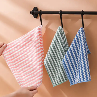 5/10/20/30pcs,Microfiber Cleaning Cloth, Microfiber Dish Towels, Kitchen  Accessories, 12x12, Random Color