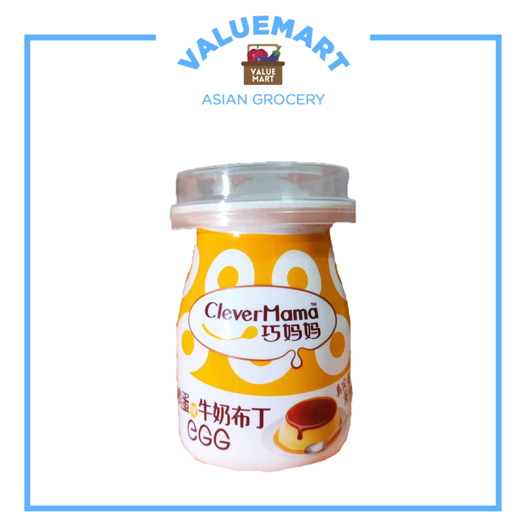 Clever Mama Milky Pudding Snack (Egg Pudding, Yogurt, Milk, Peach