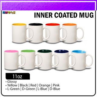 12pcs Sublimation Coffee Mugs Blanks, 11oz Changing Color , Red, Blue and  Black