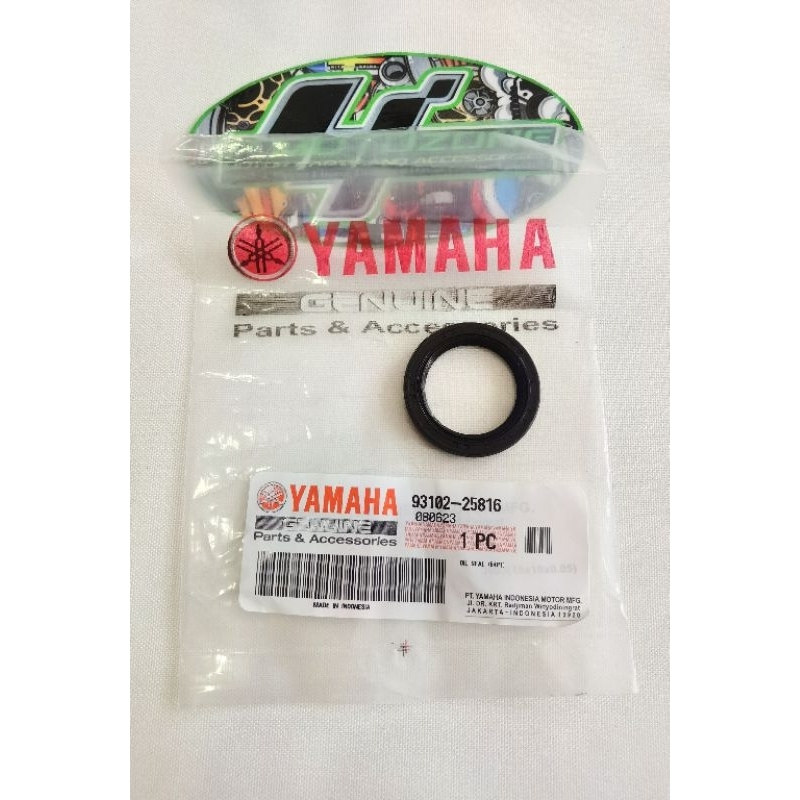 Oil seal pulley side Mio i 125 M3, Yamaha Genuine Parts Made in ...