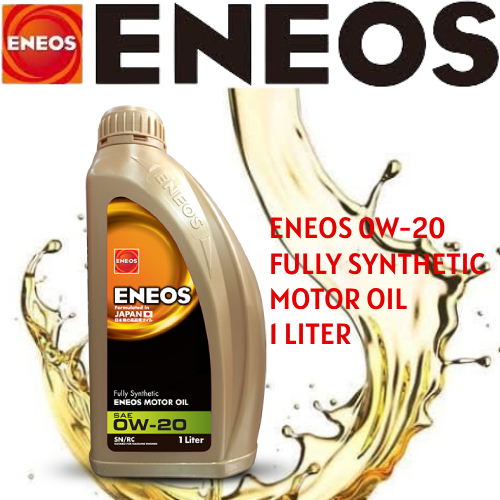 ENEOS (JAPAN) 0W20 FULLY SYNTHETIC MOTOR OIL 1 LITER Shopee Philippines