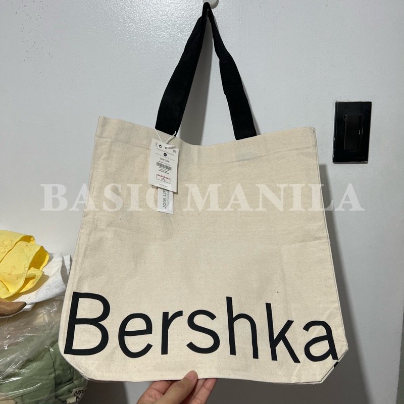 Canvass Tote Bag by Basic Manila Shopee Philippines