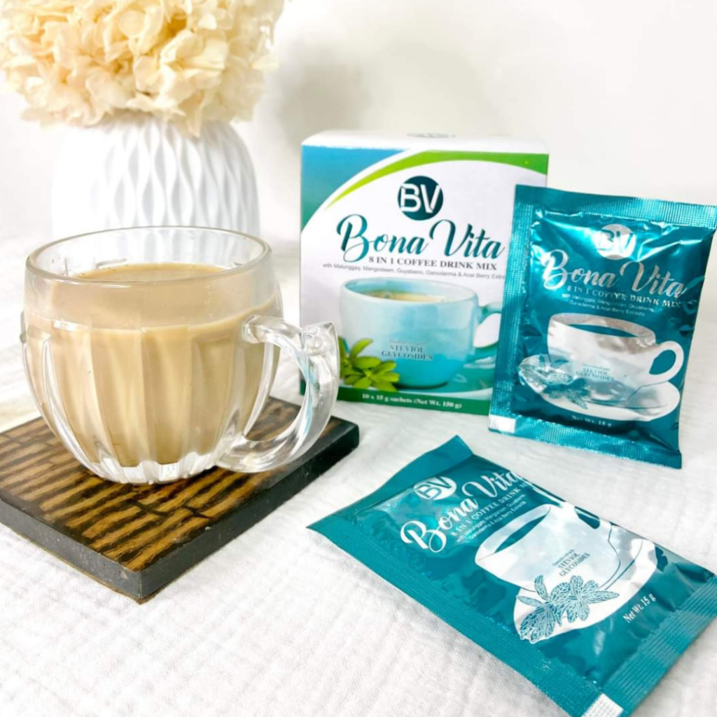 BonaVita 8 in 1 Coffee ( 2 Boxes + 2 Sachets Free ) | Shopee Philippines