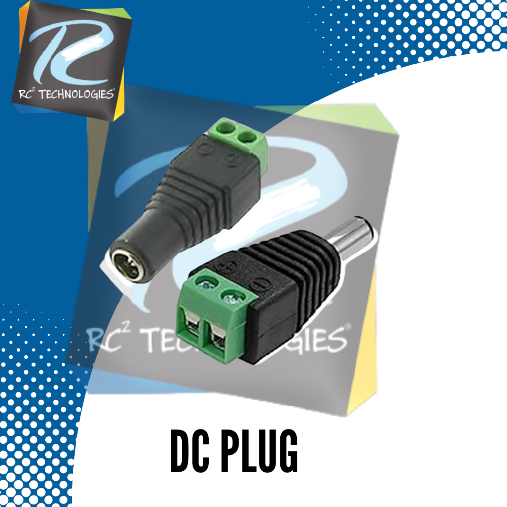 12V DC Male & Female Power Balun Plug Connector DC Jack Adapter Female