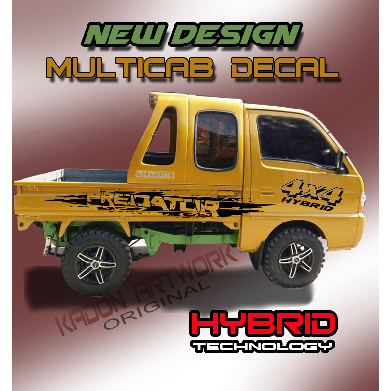New design multicab decal mga sir Shopee Philippines