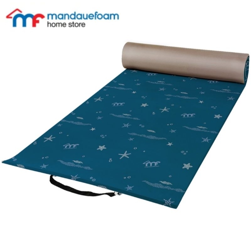 Mandaue Foam Foldable Foam Mattress/ Rolled Foam Mattress w/ Carrying