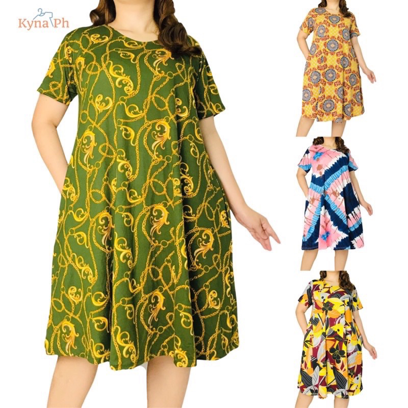 Women Plus size Dress with Pocket M2XL Shopee Philippines