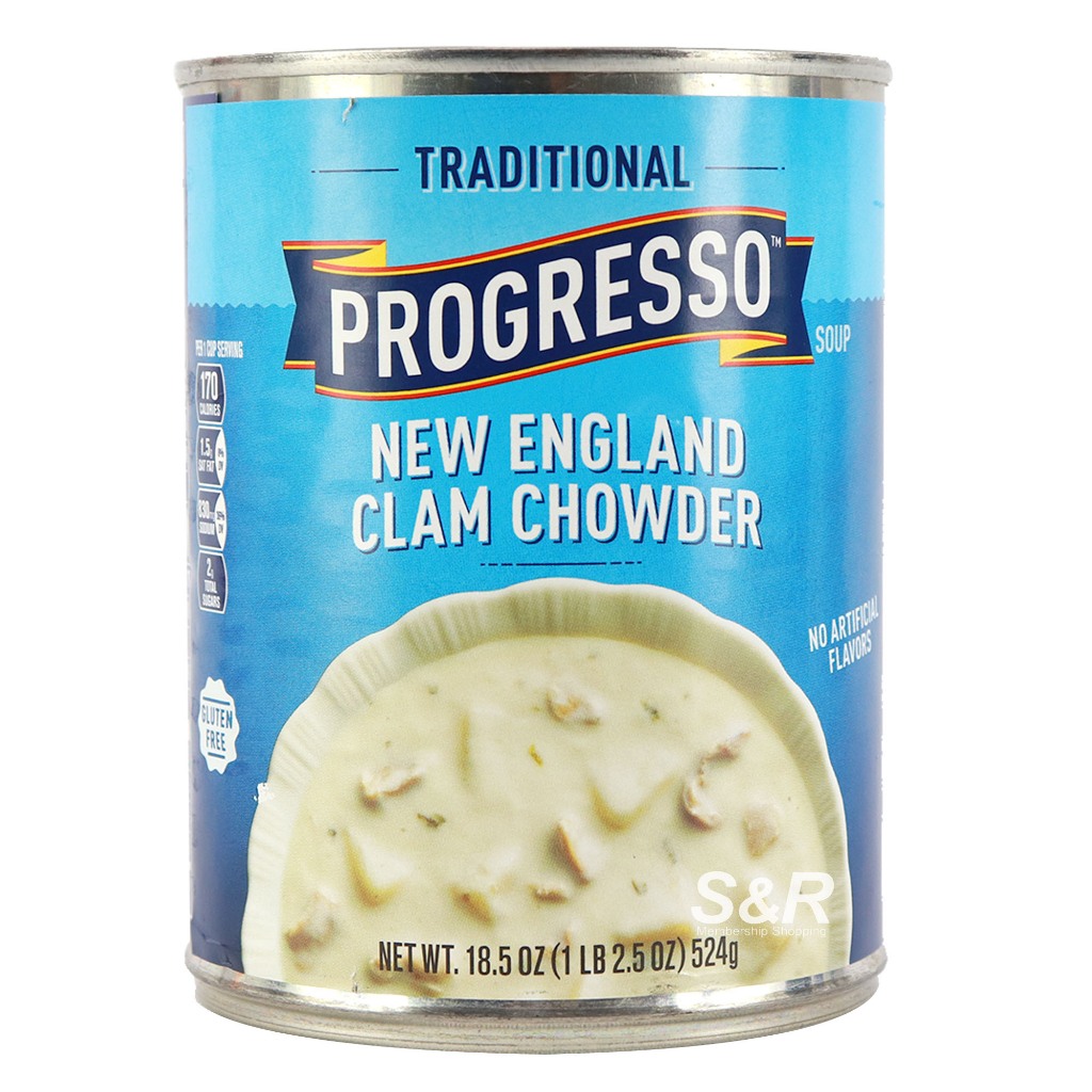 Progresso New England Clam Chowder 524g | Shopee Philippines
