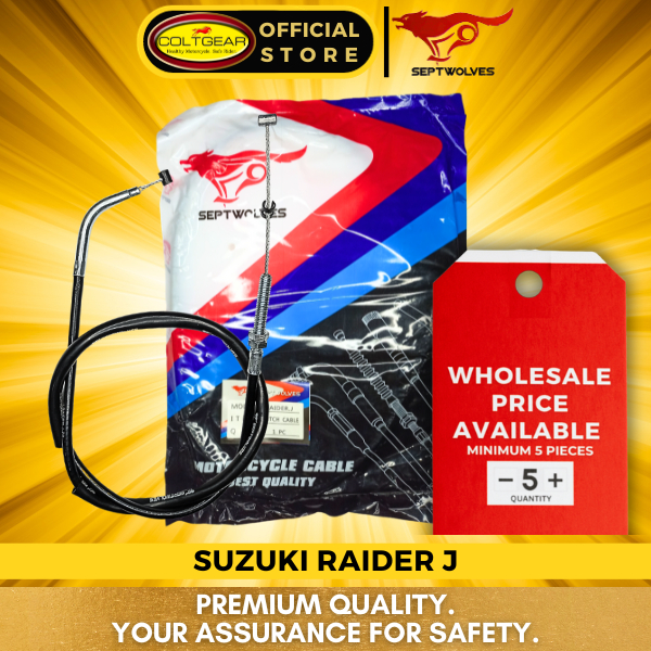 SEPTWOLVES Clutch Cable for Suzuki Raider J | Shopee Philippines
