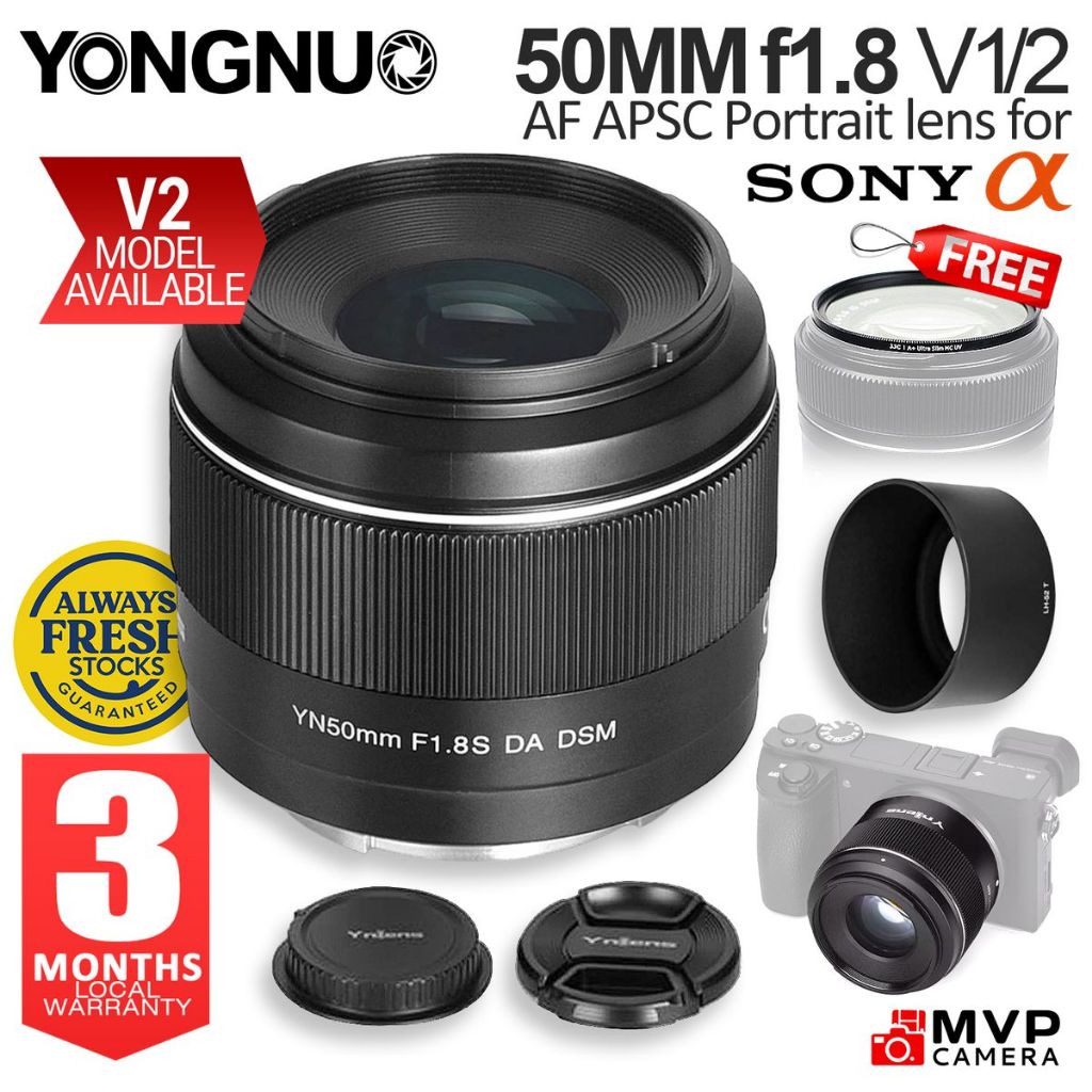 Yongnuo 50mm 1.8 sony best sale e mount