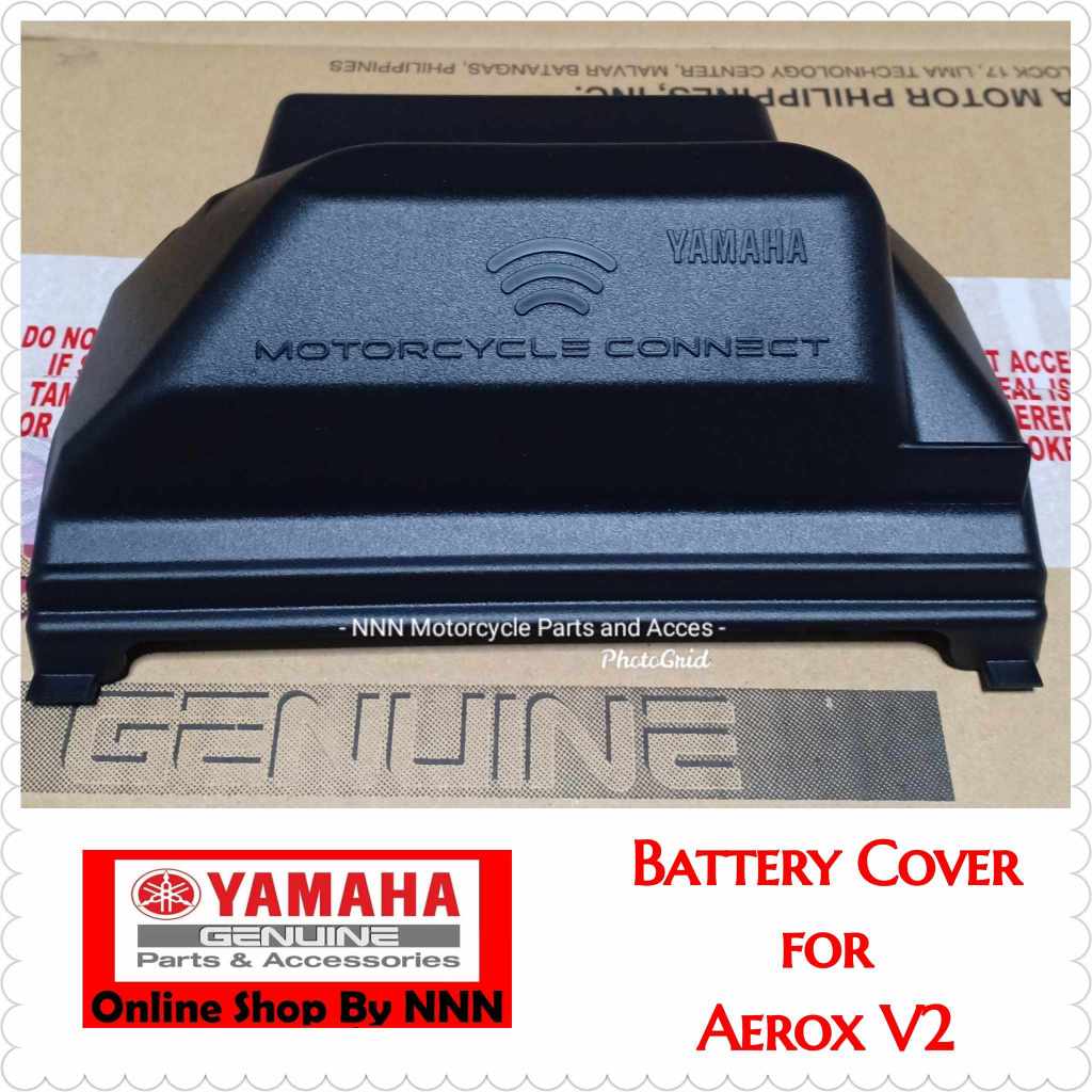 BATTERY COVER FOR AEROX V2 Y CONNECT YAMAHA GENUINE PARTS Shopee