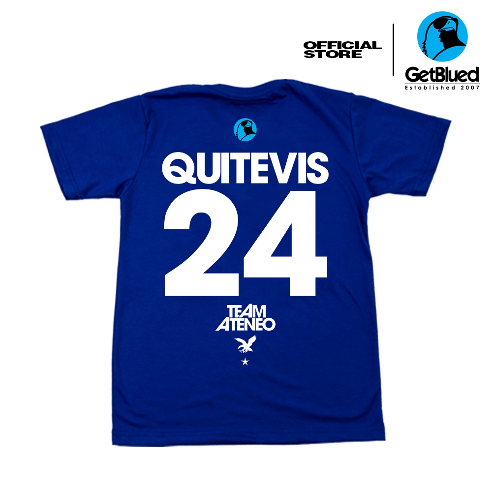 GetBlued Ateneo Basketball Sean Quitevis #24 Shirsey For Women And Men ...