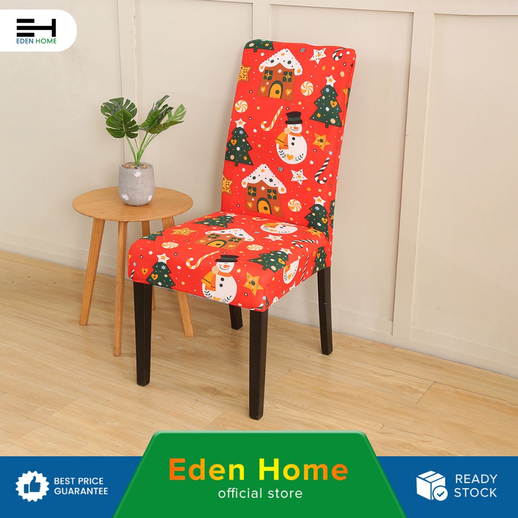 Chair Seat Cover High Quality Fabric Restaurant Stool Elastic Spandex