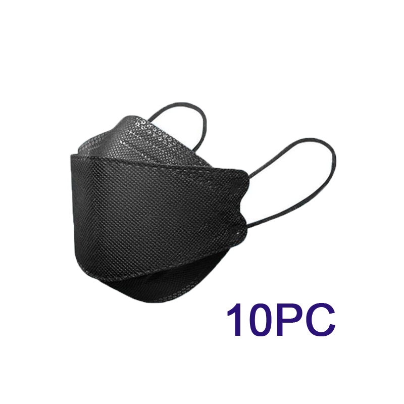 10PC Mask KF94 Face Mask 3 Layer Nonwoven Protection Filter 3D Anti