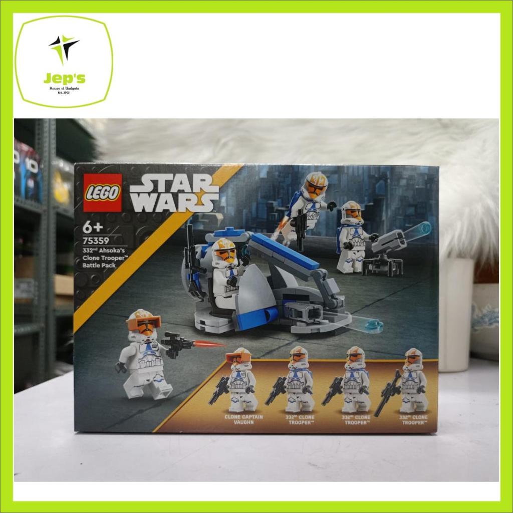 Lego Star Wars 75359 332nd Ahsokas Clone Trooper Battle Pack (2023 ...