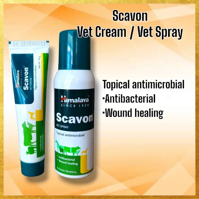 Scavon Topical Antimicrobial Cream and Spray For pets Shopee Philippines