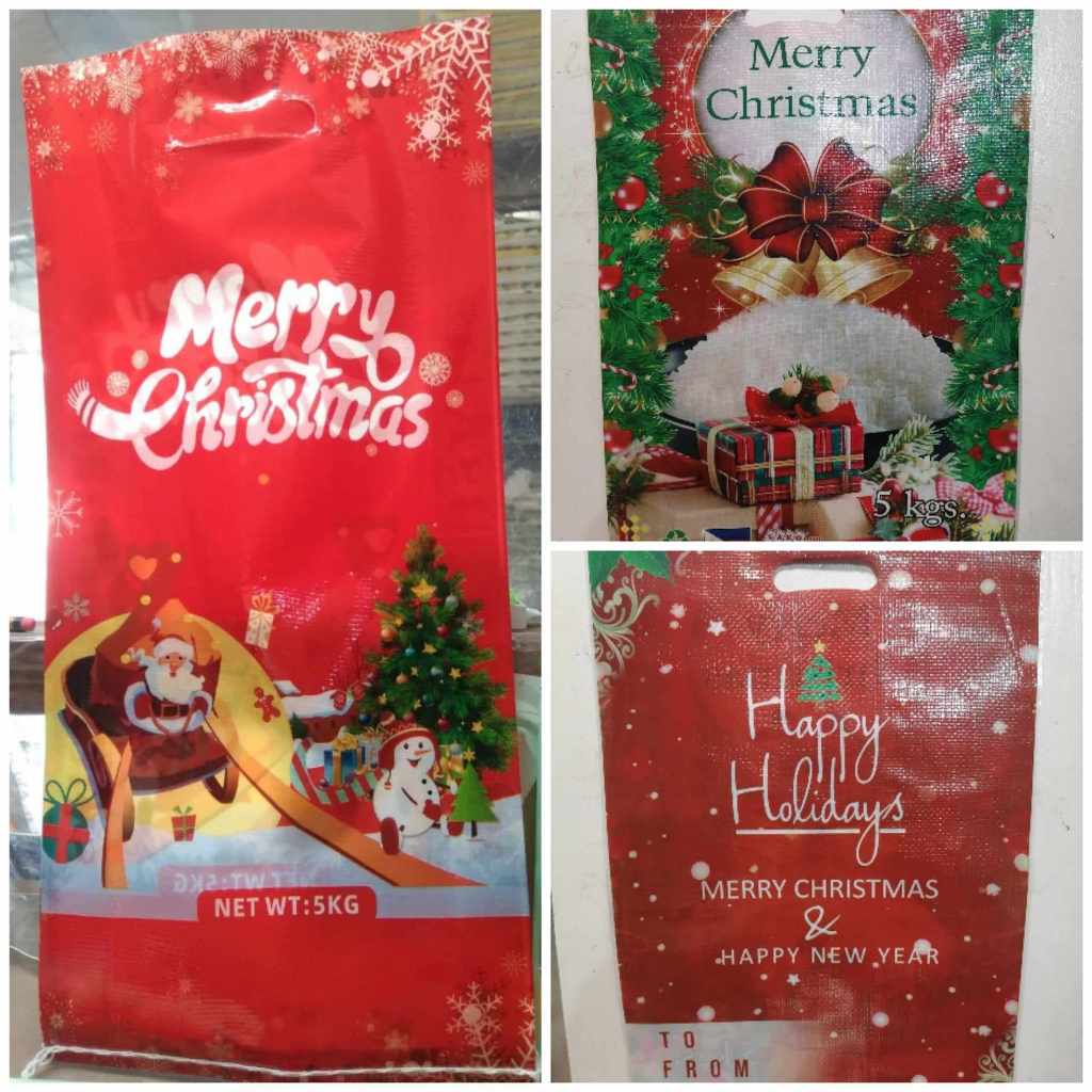 Christmas Rice Sack Double Laminated 5kg Capacity (100pcs. per order ...