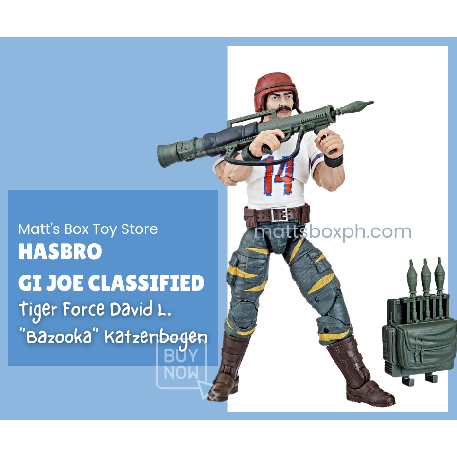 Jual [hasbro] G.i. Joe Classified Series - David Bazooka Katzenbogen Di