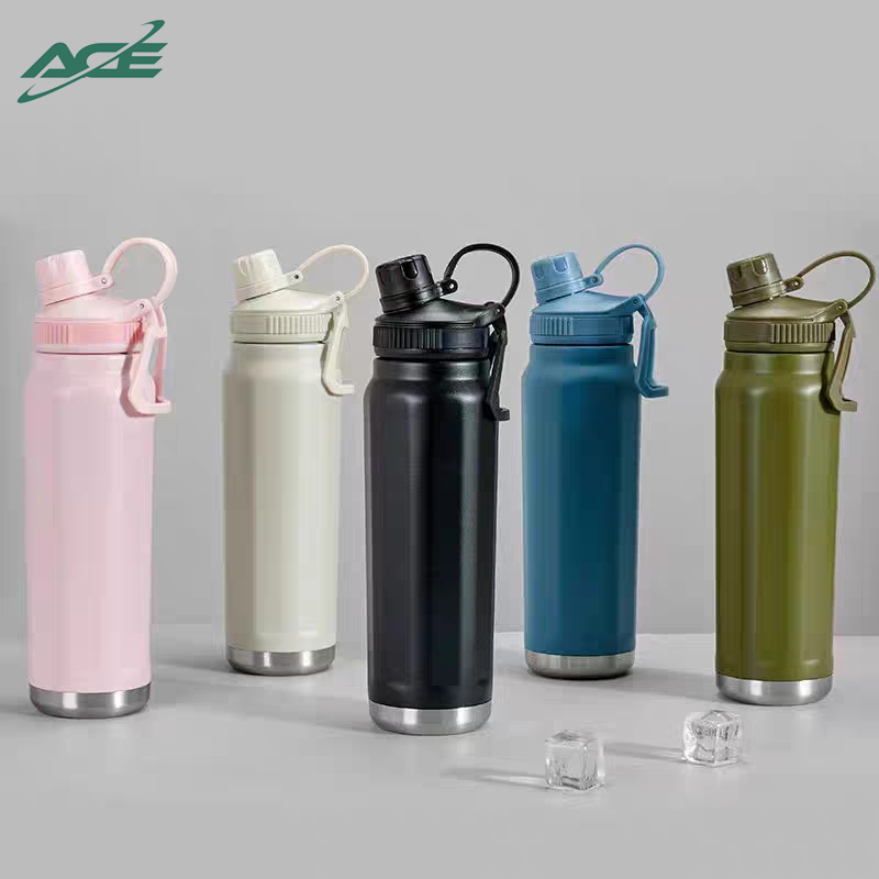800ml Stainless Steel Thermos Student Outdoor Portable Coffee Tumbler