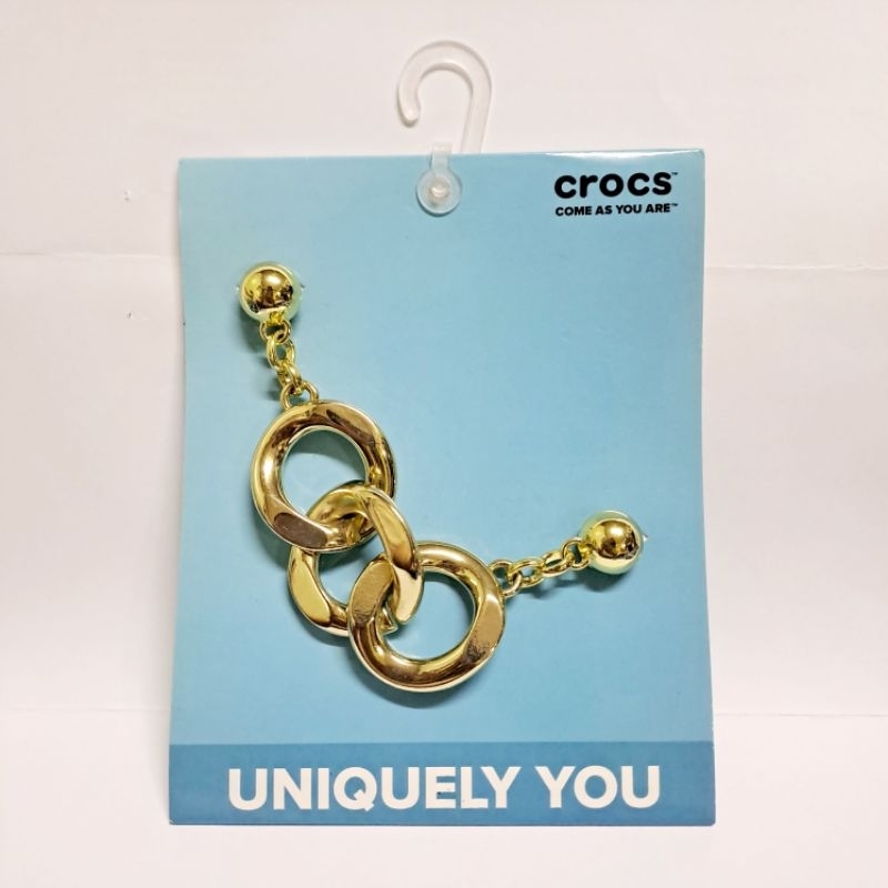 Crocs Gold Chain Jibbitz Shopee Philippines