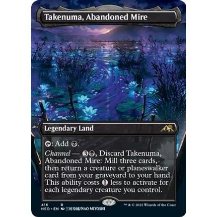 Takenuma, Abandoned Mire (Borderless) MTG | Shopee Philippines