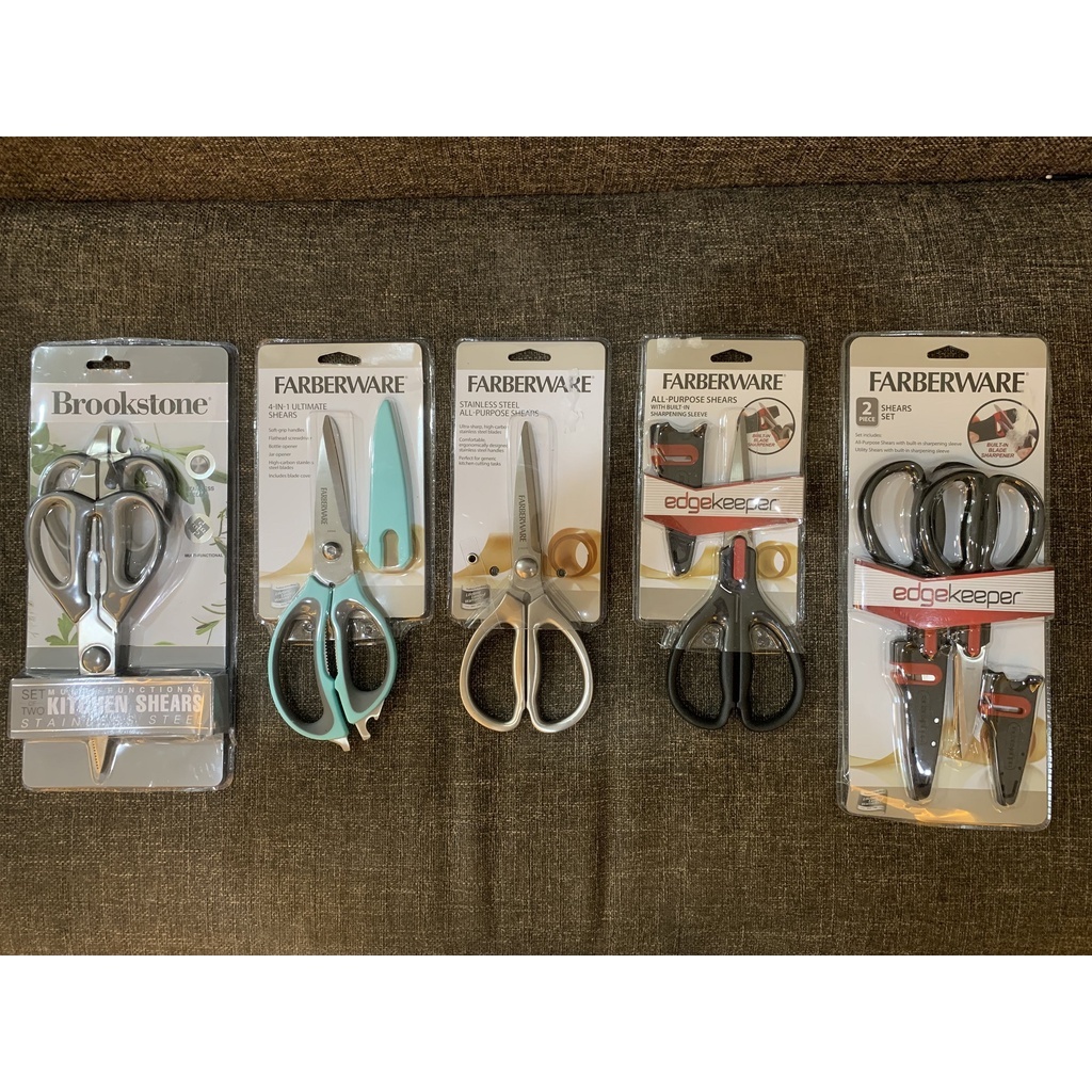 Farberware Edgekeeper AllPurpose Shears Set Multifunctional Shears