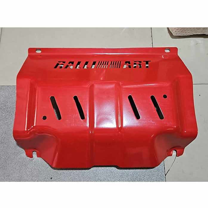 Mitsubishi Montero and Strada Triton 2016 Onwards Skidplate Red Under