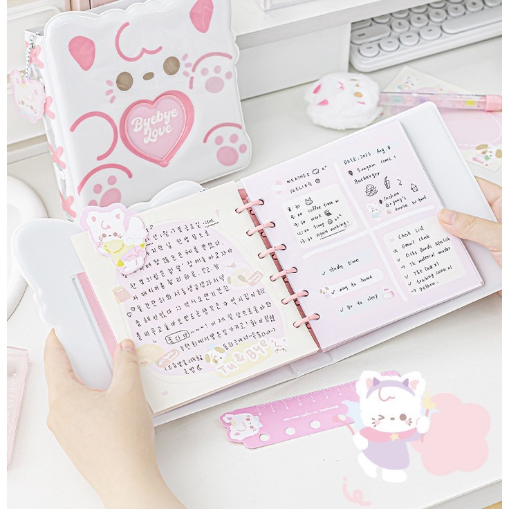 Rosy posy Tutu&Byebye refillable planner notebook | Shopee Philippines