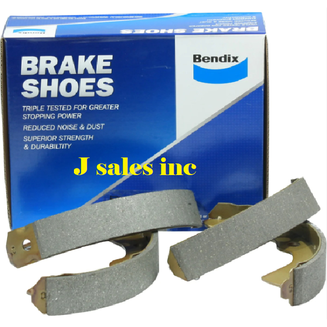 Genuine BENDIX BRAKE SHOE TOYOTA INNOVA 2006 to 2015 REAR DS2338 BS5235 ...