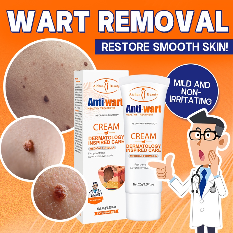 Wart Removal Ointment Warts Remover Cream Skin Tags Mole Remover Corn
