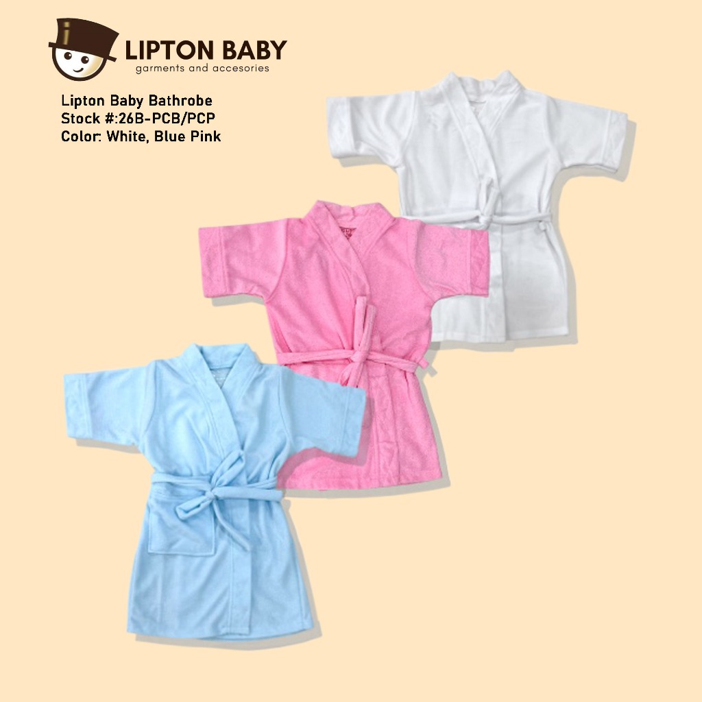 Lipton Baby Terry Bathrobe Shopee Philippines