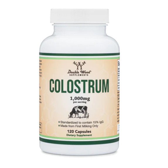 1,000 mg Colostrum Supplement Grass Fed Cows 15% IgG Made From First ...