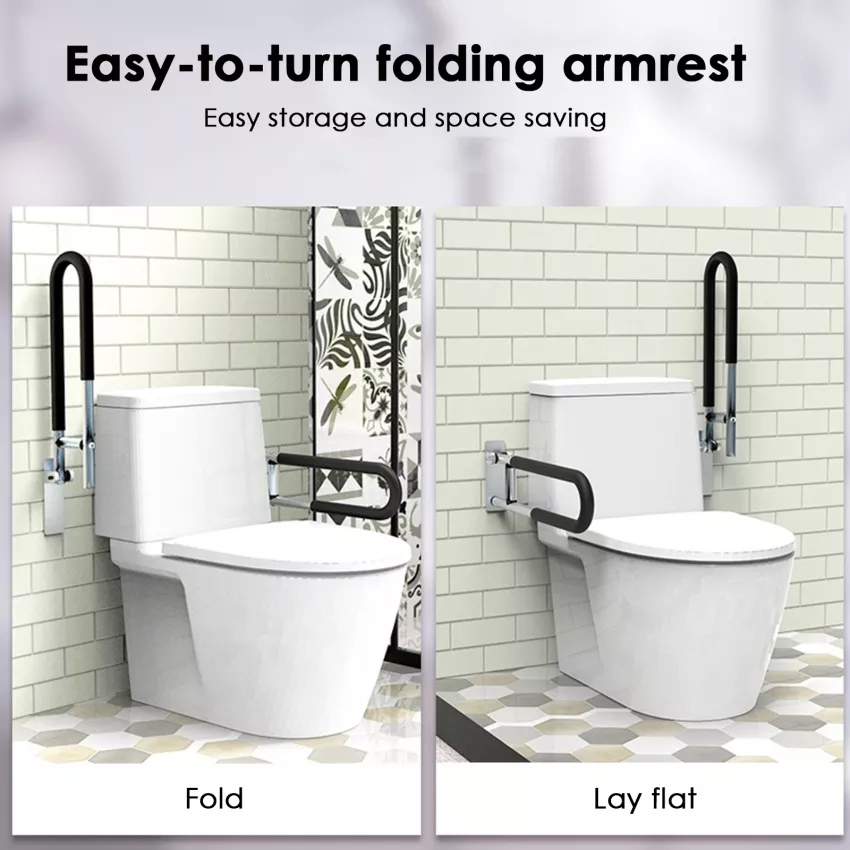 Handicap Grab Bars Rails Toilet Handrails Bathroom Safety Bar Hand Support Rail Handicapped
