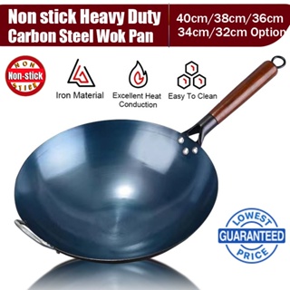 40cm Carbon Steel Chinese Wok - China Chinese Wok and Wok price