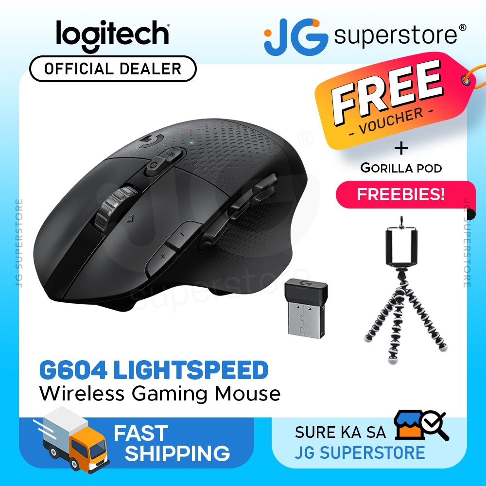 Logitech G604 LIGHTSPEED Wireless Gaming Mouse w/ Dual Connectivity ...